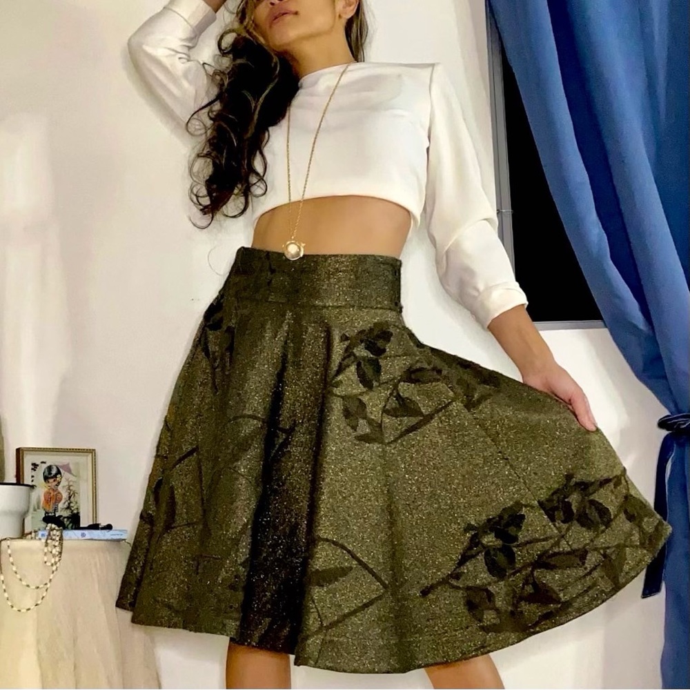 VINTAGE KRIZIA ITALY CIRCLE SKIRT